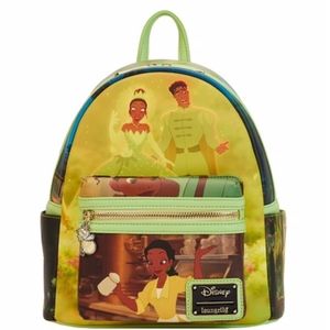 NWT Loungefly princess and the frog backpack